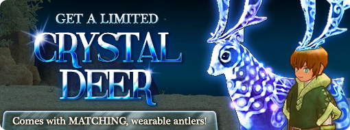 Get an amazing Crystal Deer!
