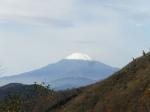 丹沢山より富士山を望む