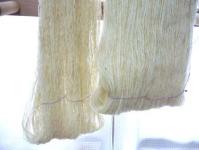 縮 梳毛糸と紡毛糸比べ 裾 のコピー
