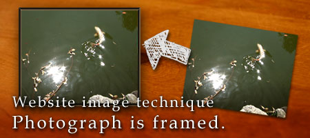 ブログに載せる画像に枠を付ける簡単な方法 写真 フレーム ブログ写真 装飾