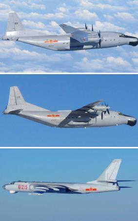 china military plane miyako 10.25.13