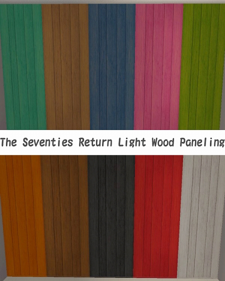 The Seventies Return Light Wood Paneling