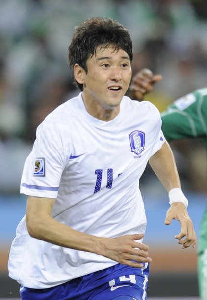 韓国代表2010アウェイユニフォーム14イ・ジョンス