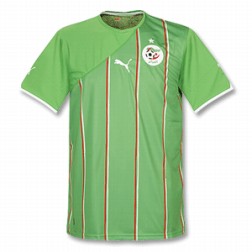 アルジェリア代表2010アウェイユニフォーム