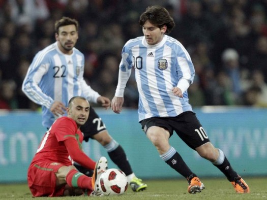 アルゼンチン代表2010ホームユニフォーム10メッシ