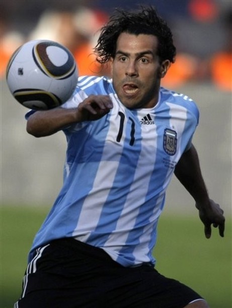 アルゼンチン代表2010ホームユニフォーム11テベス