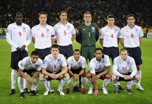イングランド代表vsウクライナ代表2009年10月10日