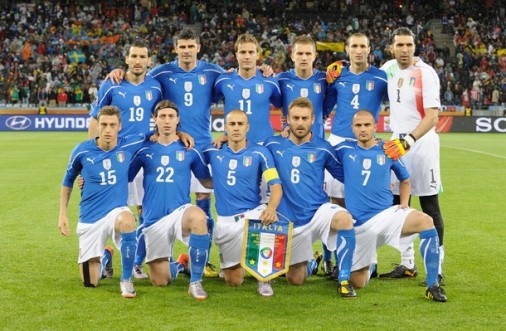 イタリア代表vsパラグアイ代表2010年6月14日WC