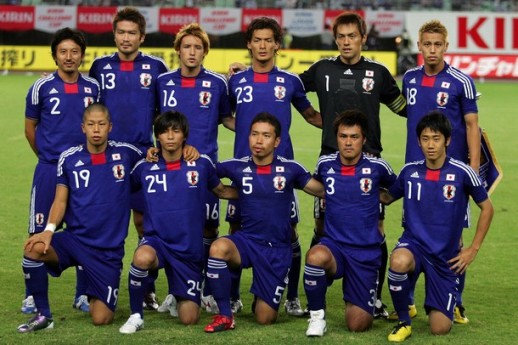 日本代表集合写真vsグアテマラ国際親善試合