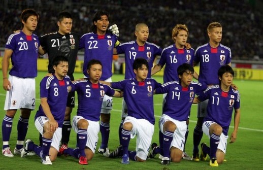 日本代表集合写真vsパラグアイ国際親善試合