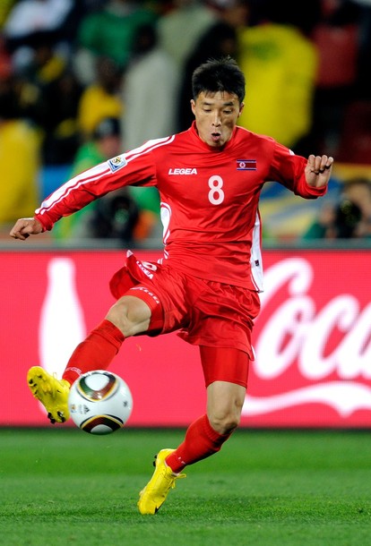 北朝鮮代表2010ホームユニフォーム8チ･ユンナム