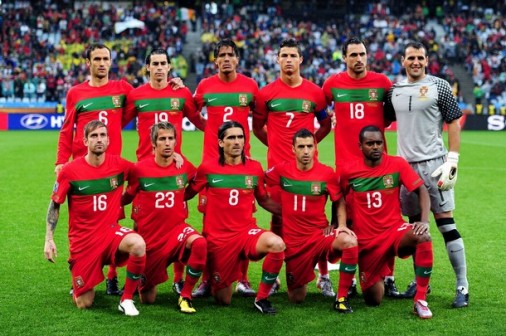 ポルトガル代表2010ホームユニフォームvs北朝鮮