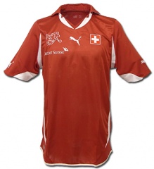 スイス代表2010ホームユニフォーム
