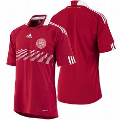 デンマーク代表2010ホームユニフォーム