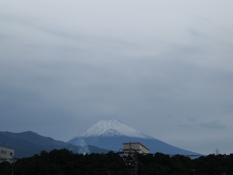 富士山だー