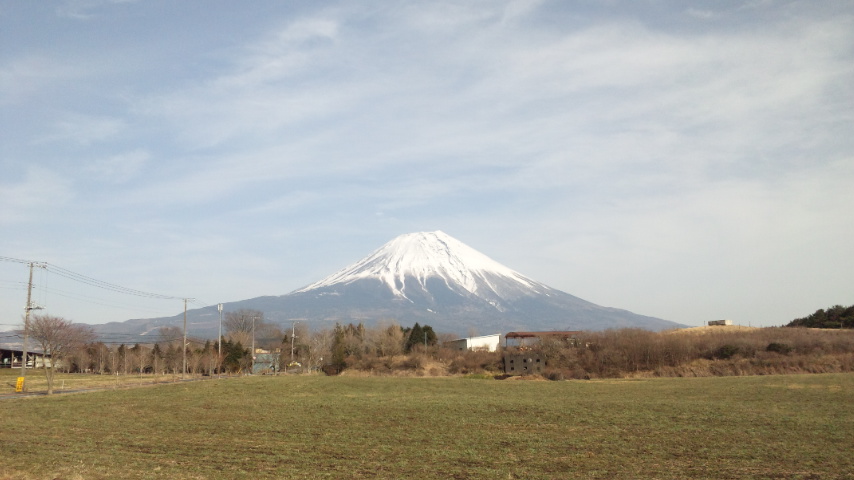 ３月２０日富士山