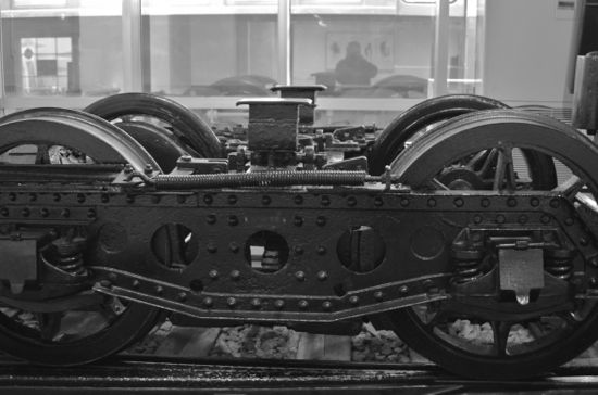 東武鉄道博物館の台車