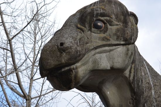 東山動植物園のティラノサウルス
