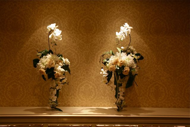 ホテル西洋銀座の飾り花