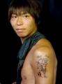 佐藤寿人のタトゥー画像写真、刺青