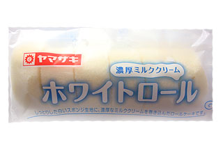 ホワイトロール　濃厚ミルククリーム　ヤマザキ