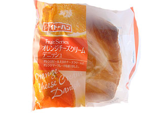 オレンジチーズクリームデニッシシュ　伊藤製パン