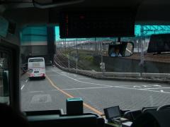 高速バスにて、名古屋バスターミナルを出発！