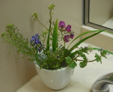 ハウスクリーニング・トイレの花