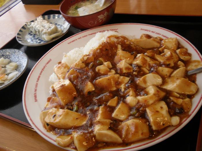 マーポ豆腐かけご飯