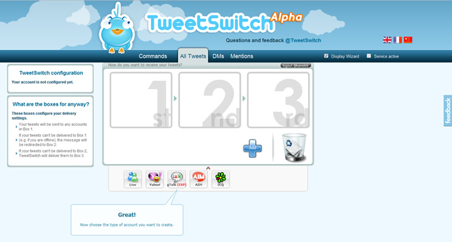 TweetSwitch